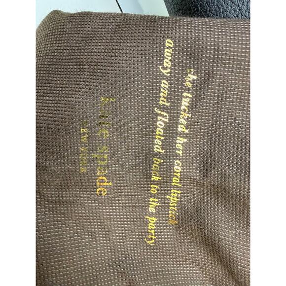 Kate Spade Hayes Large Satchel | Structured Leather Handbag | Classic Work Tote - Picture 10 of 11